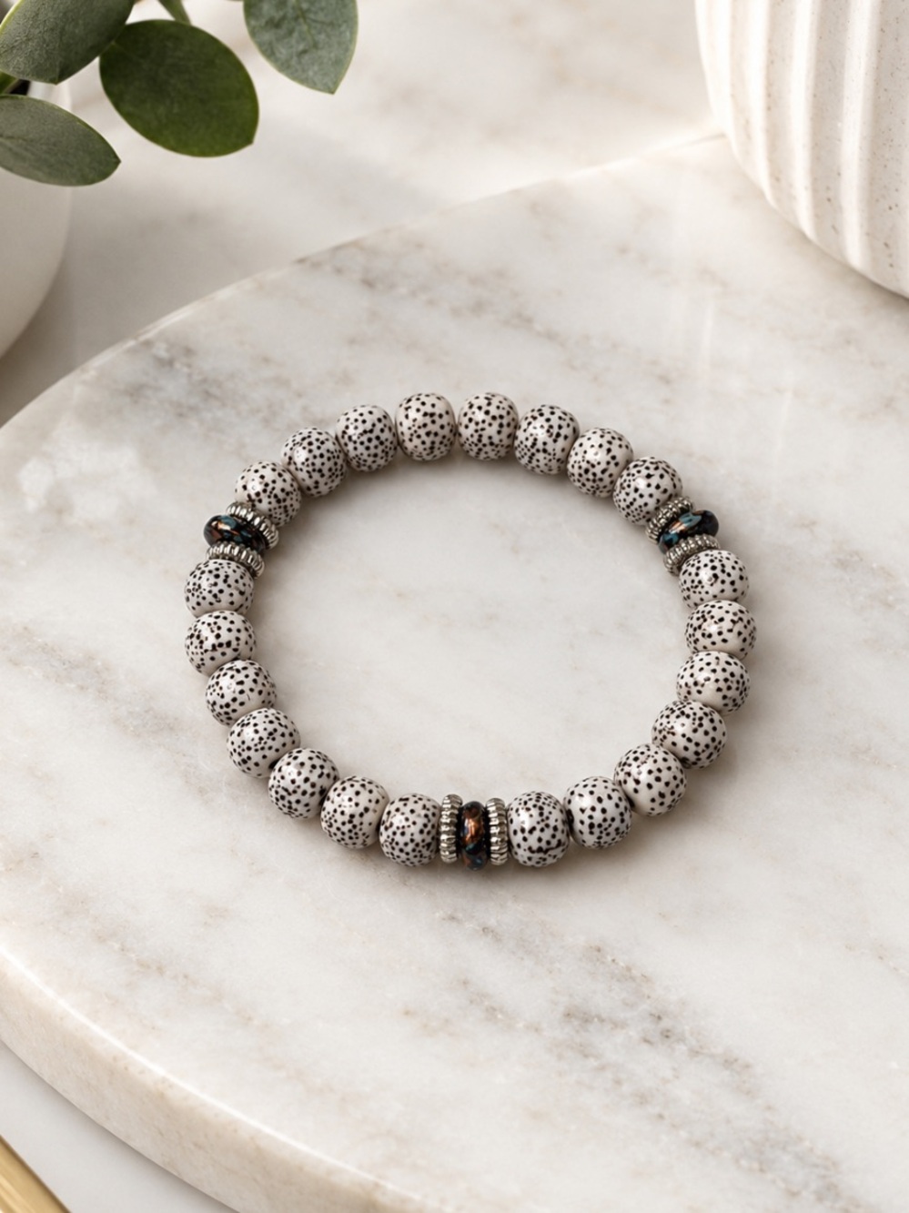 Essential Oil Diffuser Stretch Bracelet